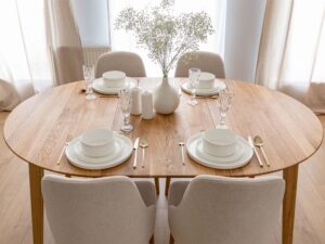 miniaturka Rozkładany stół 140 cm klasyczny Basic