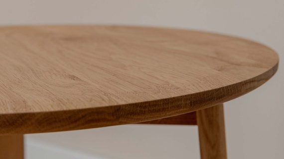 miniaturka Skandynawski stolik nocny 51 cm drewniany Asento