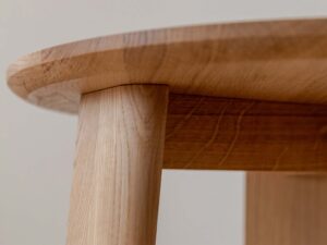 miniaturka Skandynawski stolik nocny 51 cm drewniany Asento