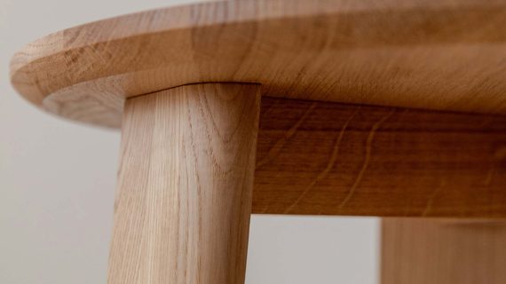 miniaturka Skandynawski stolik nocny 51 cm drewniany Asento