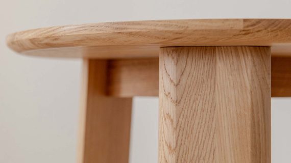 miniaturka Skandynawski stolik nocny 51 cm drewniany Asento