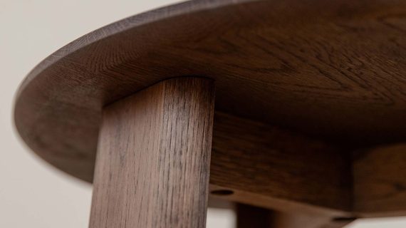 miniaturka Stolik 51 cm klasyczny drewniany Asento