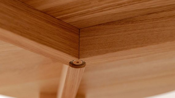 miniaturka Skandynawski stolik nocny 51 cm drewniany Asento