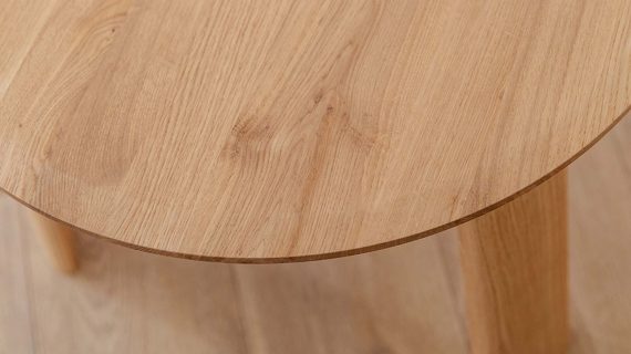 miniaturka Klasyczny drewniany stolik 61 cm Asento