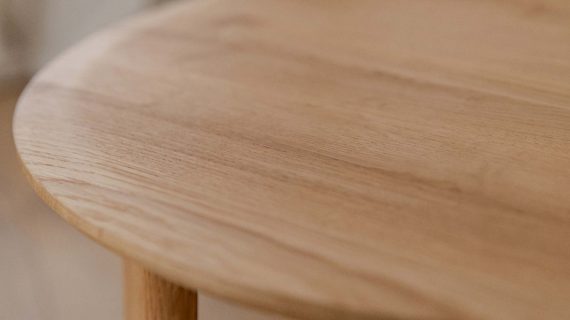 miniaturka Klasyczny drewniany stolik 61 cm Asento