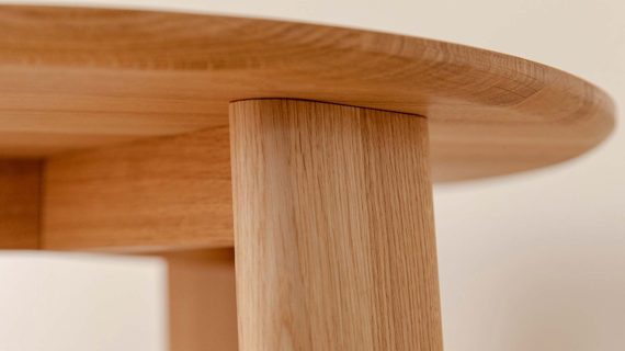 miniaturka Klasyczny drewniany stolik 61 cm Asento