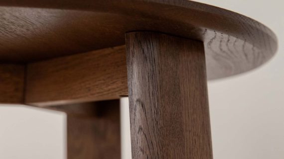 miniaturka Drewniany stolik klasyczny 61 cm Asento