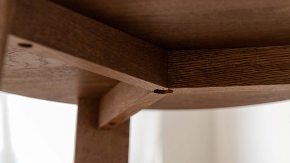 miniaturka Stolik 51 cm klasyczny drewniany Asento