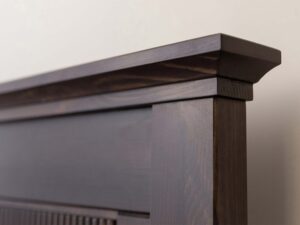 miniaturka Skandynawskie drewniane łóżko 200 cm Kalari