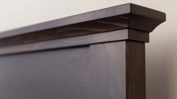 miniaturka Skandynawskie drewniane łóżko 200 cm Kalari