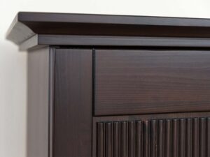 miniaturka Komoda 3-drzwiowa klasyczna drewniana Kalari