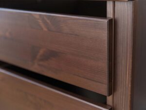 miniaturka Drewniany mebel stylowy 3 szuflady Kalari