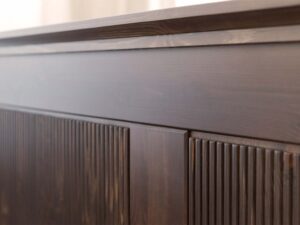 miniaturka Skandynawskie drewniane łóżko 200 cm Kalari