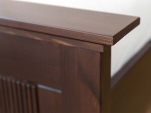 miniaturka Skandynawskie drewniane łóżko 200 cm Kalari