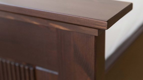 miniaturka Skandynawskie drewniane łóżko 200 cm Kalari