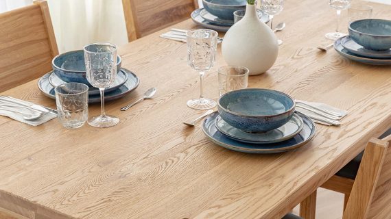 miniaturka Sosnowy stół klasyczny 90 cm Siena