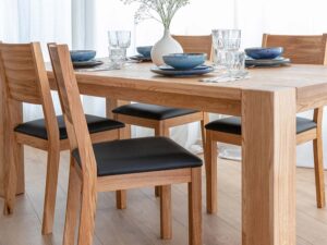 miniaturka Sosnowy stół klasyczny 90 cm Siena