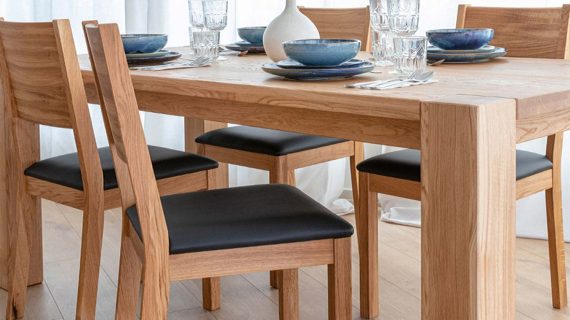 miniaturka Sosnowy stół klasyczny 90 cm Siena