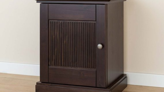 miniaturka Klasyczny mebel 1-drzwiowy drewniany tabacco Kalari