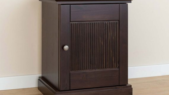 miniaturka Klasyczny mebel 1-drzwiowy drewniany Kalari