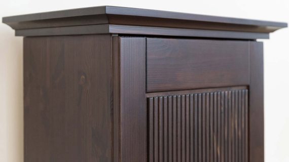 miniaturka Klasyczny mebel 1-drzwiowy drewniany Kalari