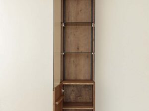 miniaturka Minimalistyczna witryna 1-drzwiowa drewniana Essentia