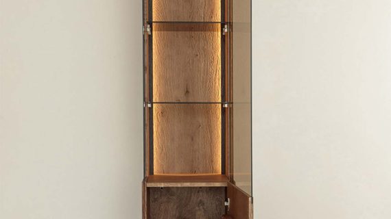 miniaturka Industrialna witryna 1-drzwiowa drewniana Essentia