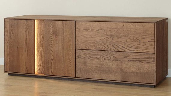 miniaturka Industrialna szafka RTV 4-drzwiowa Essentia