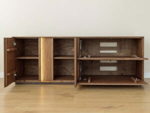 miniaturka Industrialna szafka RTV 4-drzwiowa Essentia