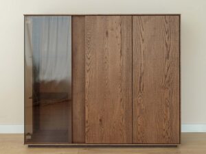 miniaturka Witryna 3-drzwiowa klasyczna drewniana Essentia