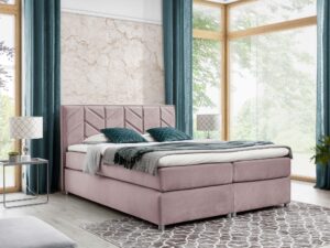 miniaturka Łóżko kieszeniowy materac przeszycia Stone