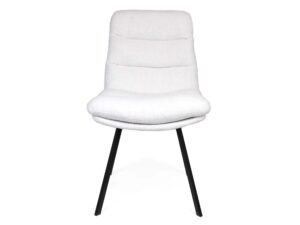 Krzesło tapicerowane loftowe metalowe nogi Herla