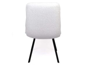 miniaturka Krzesło tapicerowane loftowe metalowe nogi Herla