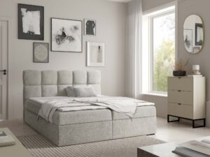 miniaturka Łóżko designerskie pojemnik sprężynowy Flow