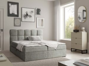 miniaturka Łóżko designerskie pojemnik sprężynowy Flow