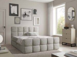 miniaturka Łóżko z pojemnikiem automat sprężynowy Bergamo