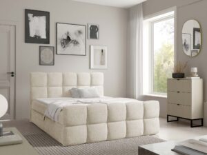 miniaturka Łóżko z pojemnikiem automat sprężynowy Bergamo