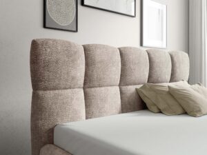 miniaturka Łóżko designerskie pojemnik sprężynowy Flow