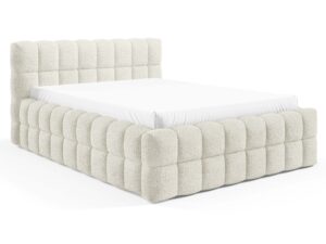 Loftowe łóżko metalowy stelaż Netto