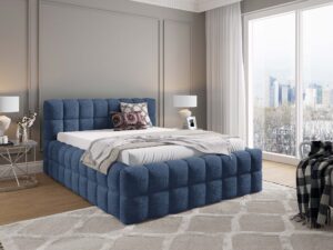 miniaturka Loftowe łóżko metalowy stelaż Netto