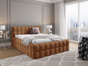 miniaturka Loftowe łóżko metalowy stelaż Netto