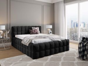 miniaturka Loftowe łóżko metalowy stelaż Netto