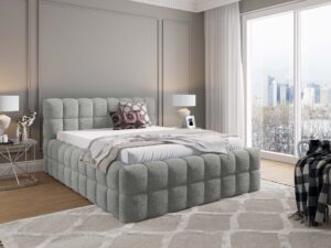 miniaturka Loftowe łóżko metalowy stelaż Netto