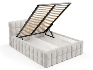 miniaturka Loftowe łóżko metalowy stelaż Netto