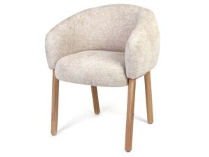 miniaturka Krzesło dębowe skandynawskie tapicerowane Acai