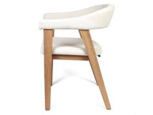 miniaturka Krzesło klasyczne tapicerowane z dębu Benton