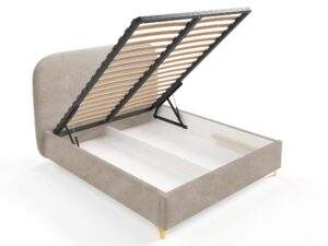 miniaturka Loftowe łóżko metalowy stelaż Ilussion