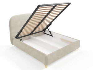 miniaturka Loftowe łóżko metalowy stelaż Ilussion