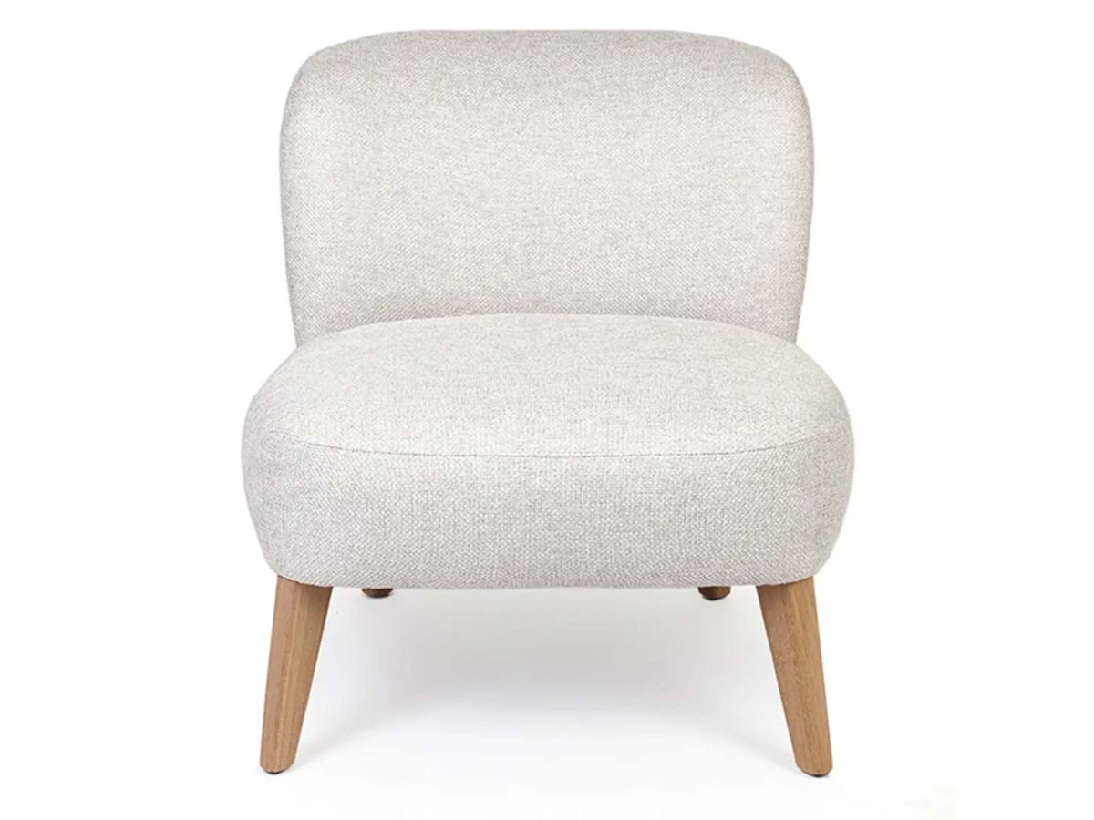 Tapicerowane krzesło ergonomiczne dębowe Mulan