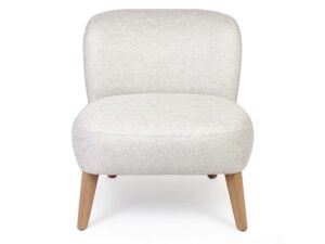 Tapicerowane krzesło ergonomiczne dębowe Mulan